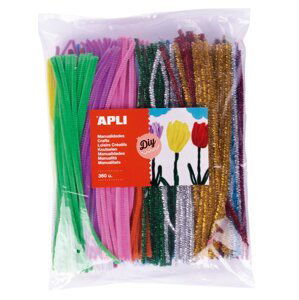 APLI modelovací drátky, Jumbo pack, 30 cm, mix barev