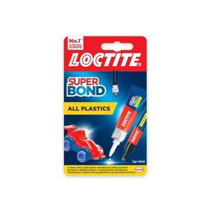 Henkel Loctite - Super Bond All Plastics, 2 g + 4 ml