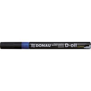 DONAU lakový popisovač D-oil, 2,2 mm, modrý