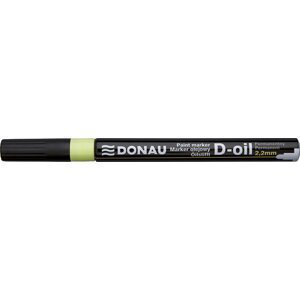 DONAU lakový popisovač D-oil, 2,2 mm, žlutý
