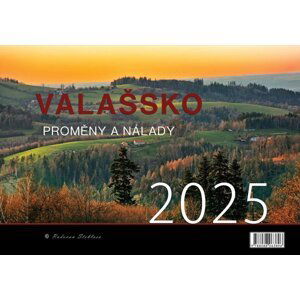 Kalendář 2025 Valašsko/Proměny a nálady - nástěnný - Radovan Stoklasa