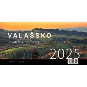 Kalendář 2025 Valašsko/Proměny a nálady - stolní - Radovan Stoklasa