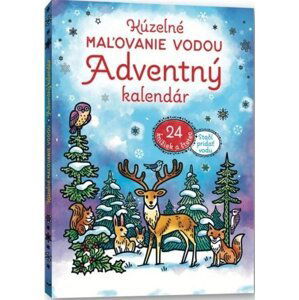 Kúzelné maľovanie vodou Adventný kalendár