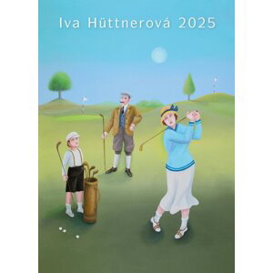 Kalendář 2025 Iva Hüttnerová - nástěnný - Iva Hüttnerová
