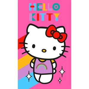 Dětský ručník Hello Kitty Rainbow 30x50 cm