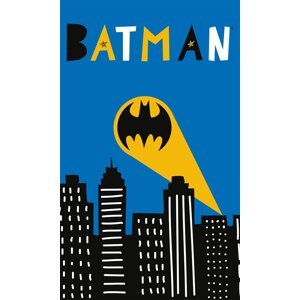 Dětský ručníček Batman Gotham City 30x50 cm