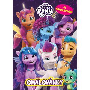 My Little Pony - Omalovánky se samolepkami