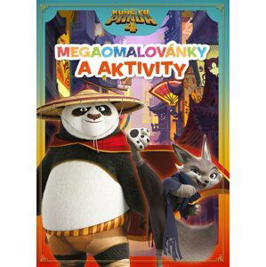 Kung Fu Panda 4 - Mega omalovánky a aktivity