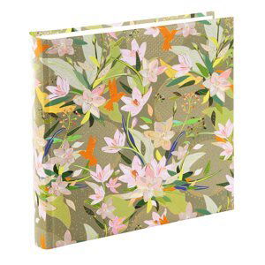 Fotoalbum 25x25 cm Royal Lilly green 24488 GOLDBUCH