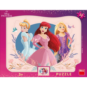 Puzzle 12 Princezny deskové