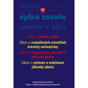 Aktualizácia V/2 2024 - štátna služba, informačné technológie verejnej správy