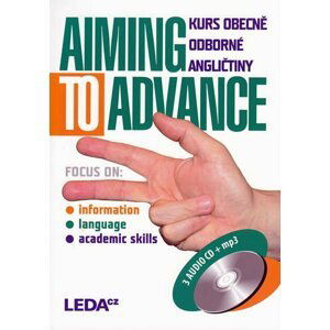 Aiming to Advance - Kurs obecně odborné angličtiny + 3CD - Zdenka Strnadová