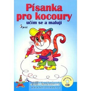 Písanka pro kocoury - učím se a maluji + CD - Leoš Konáš