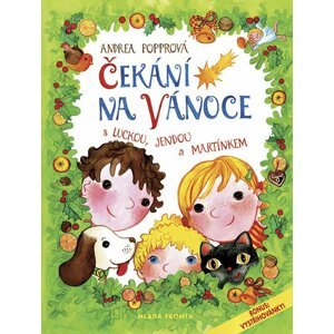 Čekání na Vánoce s Luckou, Jendou a Martínkem, 1.  vydání - Andrea Popprová