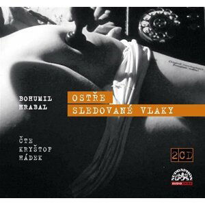 Ostře sledované vlaky 2 CD - Bohumil Hrabal