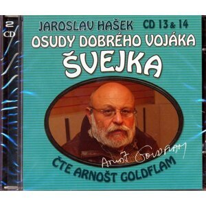 Osudy dobrého vojáka Švejka 13-14 - 2CD - Jaroslav Hašek