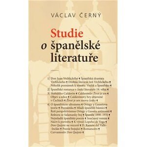 Studie o španělské literatuře - Václav Černý