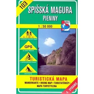 Spišská Magura, Pieniny 1:50 000