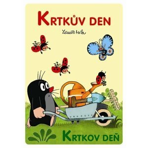 Krtkův den - omalovánky A5 - Zdeněk Miler
