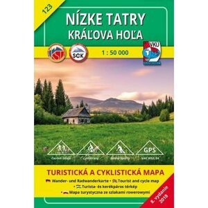 Nízke Tatry, Kráľova Hoľa 1 : 50 000