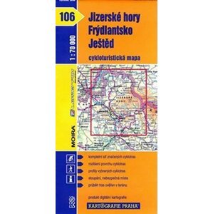 1: 70T(120)-Jizerské hory,Frýdlantsko (cyklomapa) - autorů kolektiv