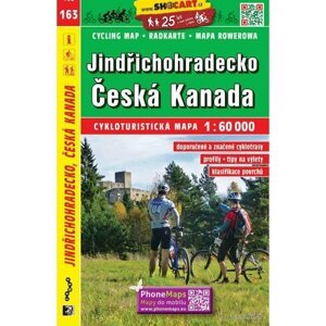 SC 163 Jindřichohradecko, Česká Kanada 1:60 000