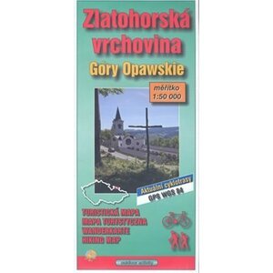 Zlatohorská vrchovina 1:50 000