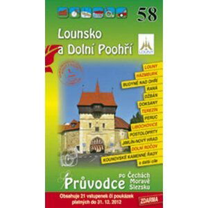 Lounsko a Dolní Poohří 58. - Průvodce po Č,M,S + volné vstupenky a poukázky