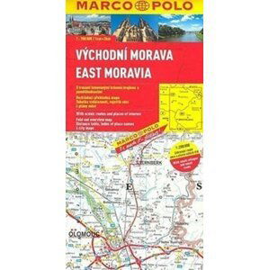 Východní Morava/ mapa