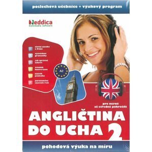 Angličtina do ucha 2. pro mírně pokročilé - 10 audio CD + 1xCD ROM