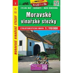 Moravské vinařské stezky (1:100 000)