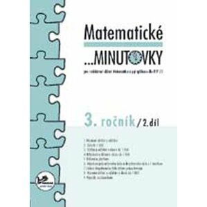 Matematické minutovky pro 3. ročník/ 2. díl - Hana Mikulenková