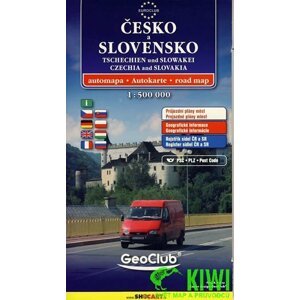 Česko+Slovensko automapa 1:500 000