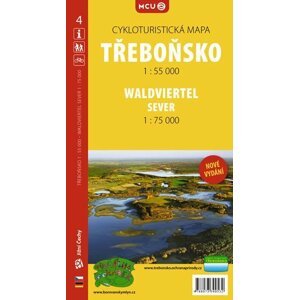 Třeboňsko - cykloturistická mapa č. 4 /1:55 000