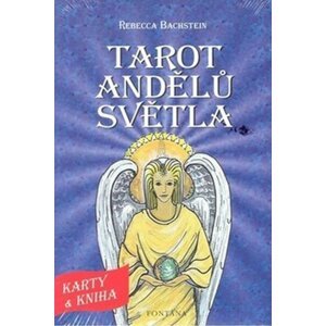 Tarot andělů světla: Karty + kniha - Rebecca Bachstein