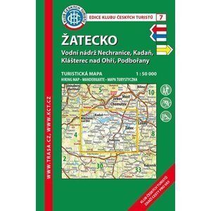 Žatecko /KČT 7 1:50T Turistická mapa