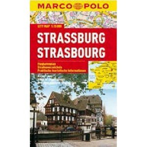 Strassburg/Strasbourg - City Map 1:15000