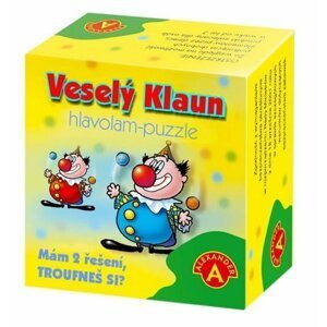 Hlavolam - puzzle Veselý klaun