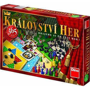 Království 365 her - soubor her společenská hra v krabici 43x30x5cm - Dirkje
