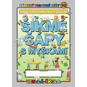 Šikmé čáry s myškami (grafomotorická cvičení) - Jan Mihálik