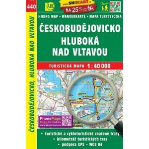 SC 440 Českobudějovicko, Hluboká nad Vltavou 1:40 000