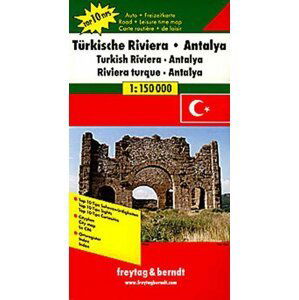 AK 6001 Turecká riviéra - Antalya, Kemer 1:150 000