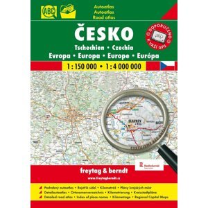 Česko autoatlas 1:150 0000 (A4, spirála)