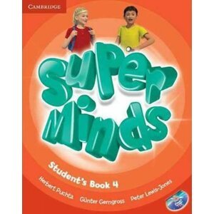 Super Minds Level 4 Students Book with DVD-ROM - Herbert Puchta