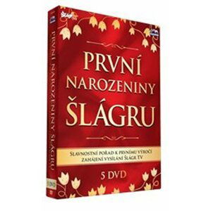 1. narozeniny Šlágr TV - 5 DVD