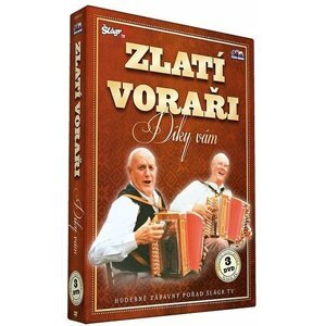 Zlatí Voraři - Díky Vám - 3 DVD