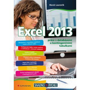 Excel 2013 práce s databázemi a kontingenčními tabulkami - Marek Laurenčík