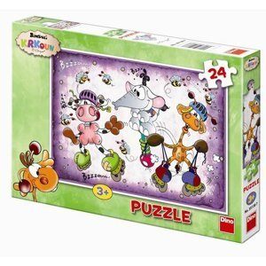 Krkouni - puzzle 24 dílků