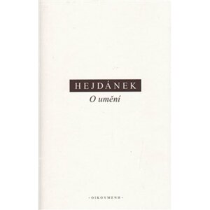 O umění - Ladislav Hejdánek