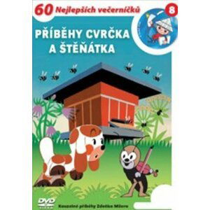Příběhy Cvrčka a štěňátka - DVD - Zdeněk Miler